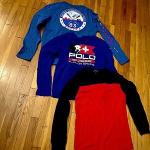 ⛷️ POLO RALPH LAUREN SKI LONG SLEEVE SHIRTS OLYMPICS USA